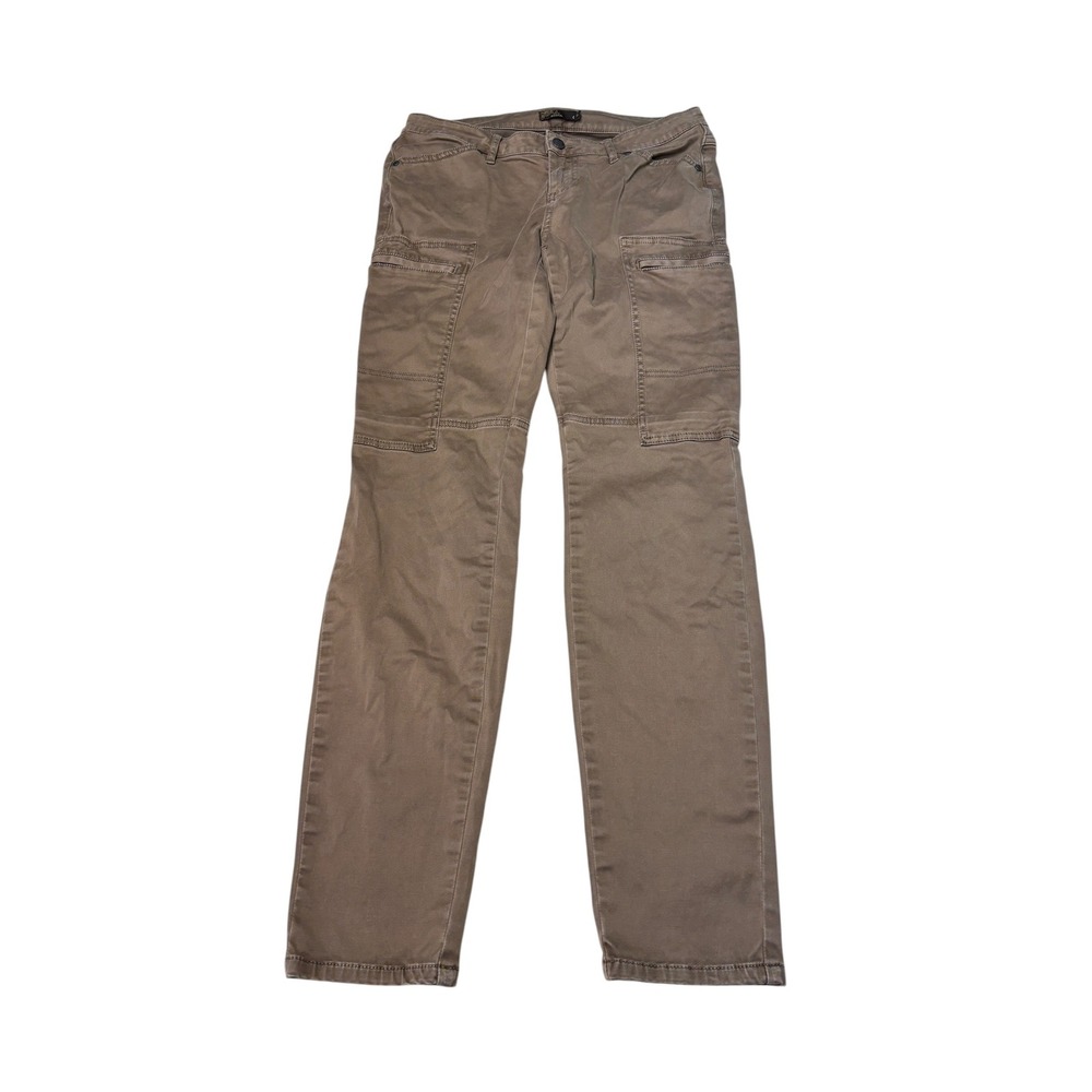 Prana Halle Hiking Pants Womens‎ 4 W31 L32 Brown Organic Cotton Straight Leg